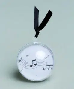 étiquette à dragées musique