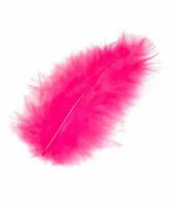 plumes rose fluo