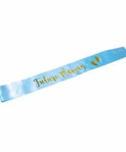 79206 Echarpe Future maman Bleu et Or