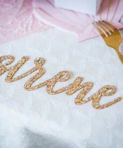 79580 DECO SIRENE ADHESIVE PAILLETTES OR IRISEES 2