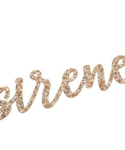 79580 DECO SIRENE ADHESIVE PAILLETTES OR IRISEES