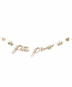 79693 GUIRLANDE PETITE PRINCESSE METAL OR