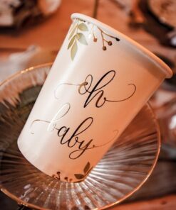 gobelet baptême oh baby