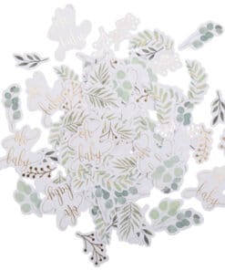 confettis de table baptême oh baby