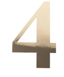 91515 STICKER CHIFFRE 4 OR