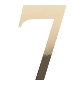 91518 STICKER CHIFFRE 7 OR