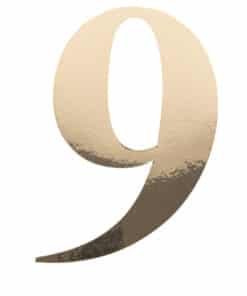 91520 STICKER CHIFFRE 9 OR