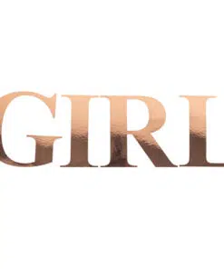 91548 STICKERS GIRL ROSE GOLD