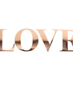 91551 STICKERS LOVE ROSE GOLD