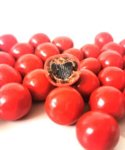 dragées pate de fruit framboise