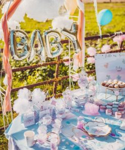 Alternative view of Confettis de table - Gender Reveal - "Fille ou Garçon ?" - Lot de 100 pièces