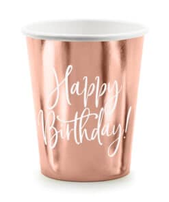 Gobelet anniversaire rose gold
