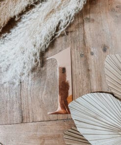 STICKER CHIFFRE 1 ROSE GOLD 91522