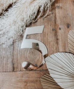 STICKER CHIFFRE 5 OR 91516