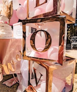 STICKERS LOVE ROSE GOLD 91551