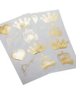 Stickers princesse Or 79696