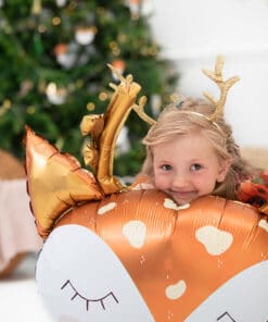 ballon forme cerf biche