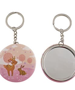 Porte clés miroir Faon