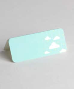 carte de table nuage vert d'eau - 2091.10