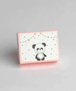 Contenant à dragée Fourreaux Panda Rose - 2092.140