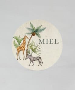 Étiquette autocollante Jungle