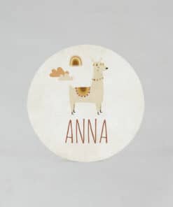 Étiquette autocollante Nude Lama