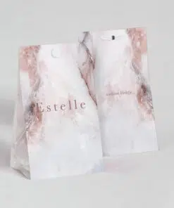 Boite à dragées Marbré Rose