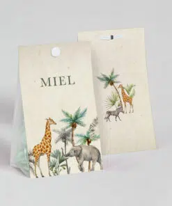 Boite à dragées Jungle