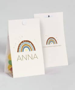 Boite à dragées personnalisé Boite à dragées Nude Arc en Ciel