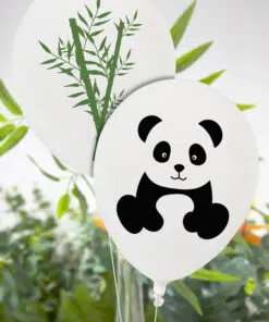 Ballon imprimé thème "Panda"