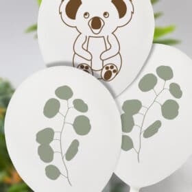 Ballon imprime thème "Koala"