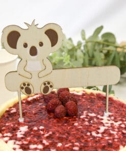 Décor de gâteau Koala Bois