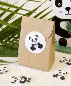 stickers panda lot de 12