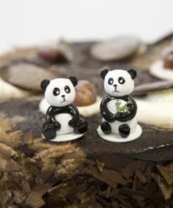 Décor de gâteau Panda Résine
