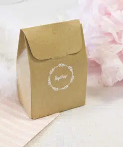 Etiquettes autocollantes "baptême" blanc