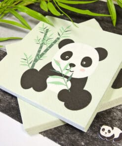 Serviette Panda