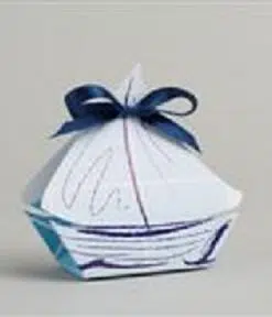 Contenant à dragée Bateau Voilier - S1244.112
