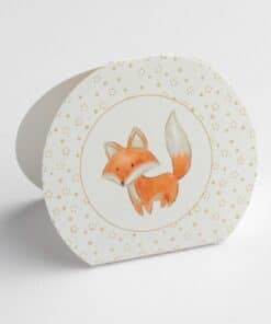 Contenant à dragée Renard Blanc - S1963.11