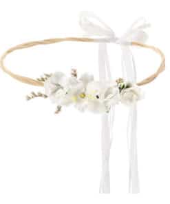 accessoire couronne fleuri cheveux