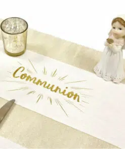 chemin-de-table-communion-blanc-et-or