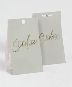 contenant a dragees vert de gris personnalisé