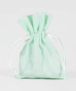 Pochon en tissu Vert Mint