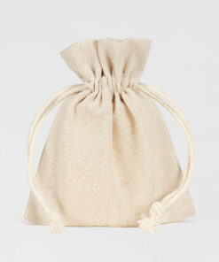 Pochon en tissu Beige