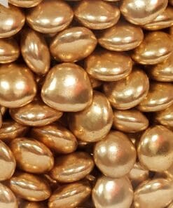 Dragées mini confetti dorée