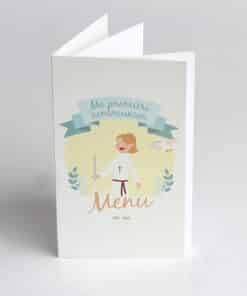 menu ma première communion fille