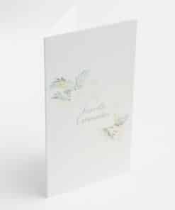 menu jour de communion