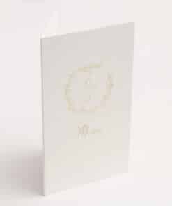 menu communion couronne croix