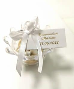 Alternative view of Contenant à dragées Couronne - Plexi