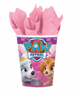 Gobelet anniversaire Pat'Patrouille rose