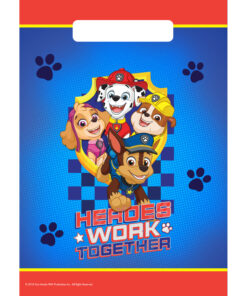 Sachet bonbon anniversaire Pat'Patrouille bleu